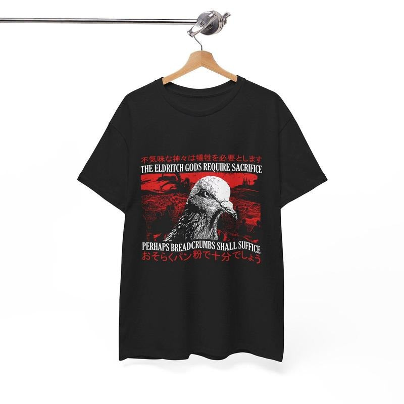 Eldritch Gods Pigeon T-Shirt Hoodie Sweatshirt | PrintMintTees.com
