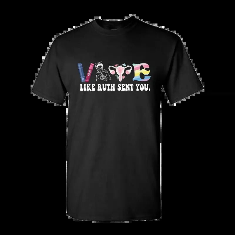 Election 2024 Shirt, Vote Shirt, Like Ruth Sent You Shirt, Funny Election 2024 Shirt, Full Color, Full Size Hoodie Sweatshirt