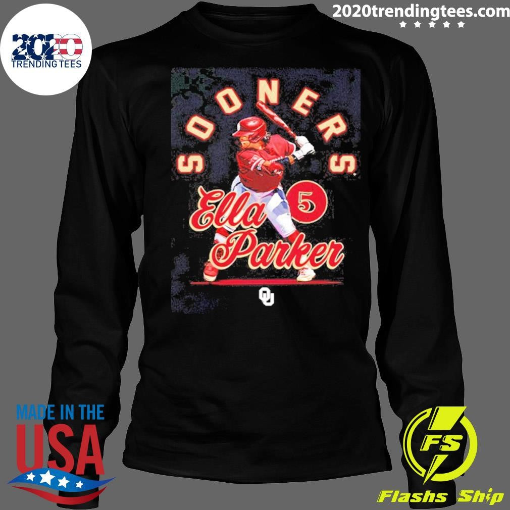 Ella Parker 5 Oklahoma Sooners Softball Shirt