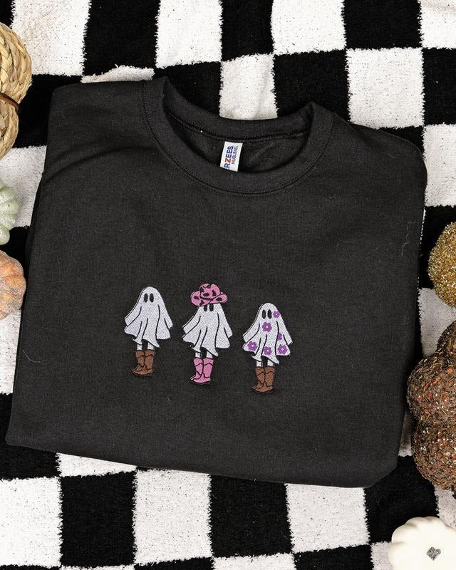 Embroidered Boojee Cowghouls Sweatshirt Shirt Hoodie | PrintMintTees.com