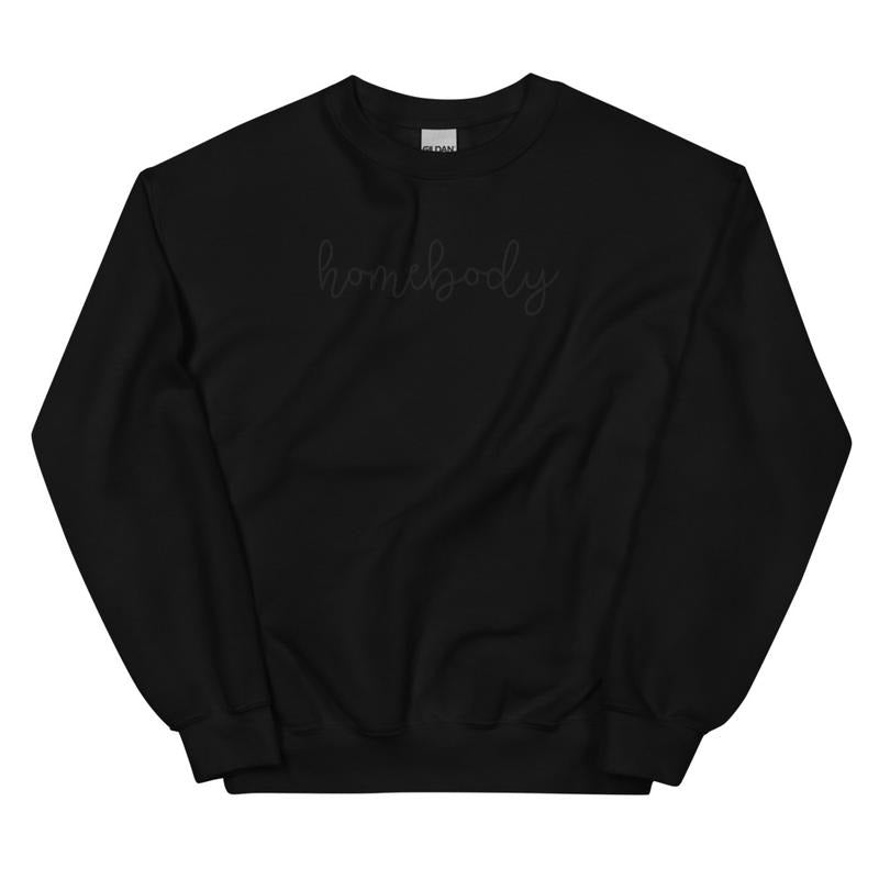 Embroidered Homebody Sweatshirt