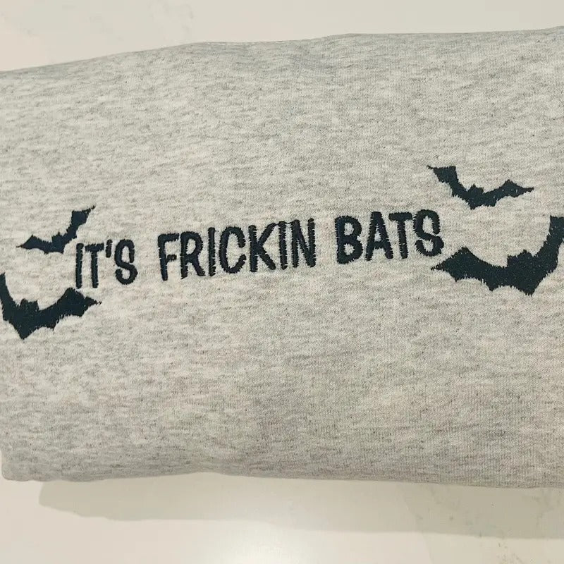 Embroidered Bat T-Shirts, Hoodie, Sweatshirt
