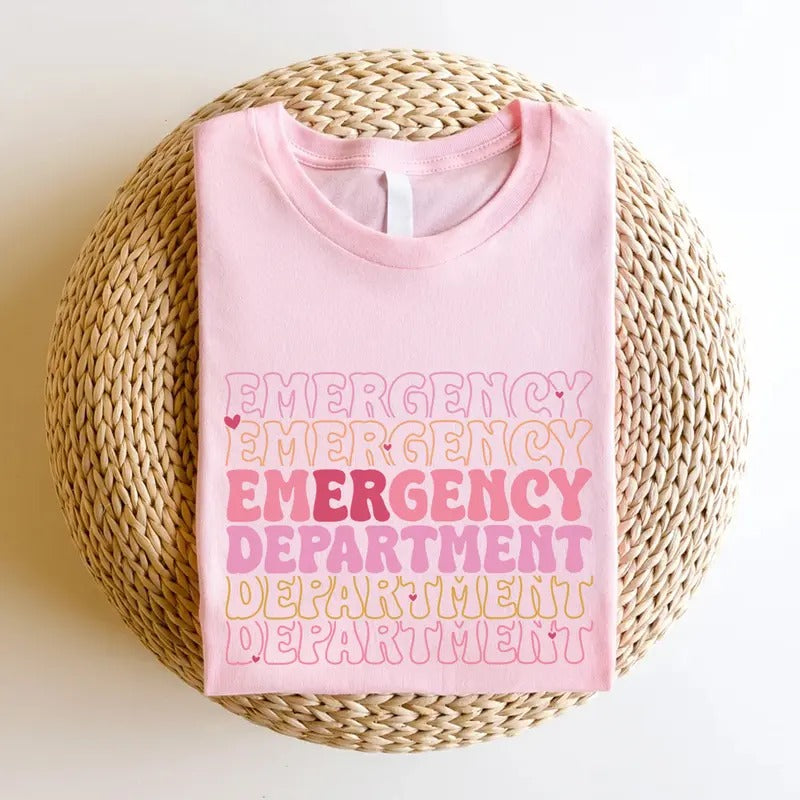 Emergency Department ER Nurse New Nurse Grad ER Department Shirt Future Nurse ER Nurse T-Shirts, Hoodie, Sweatshirt