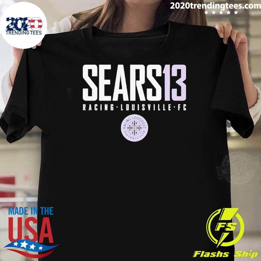 Emma Sears 13 Racing Louisville Fc Nwsl Name And Number Shirt