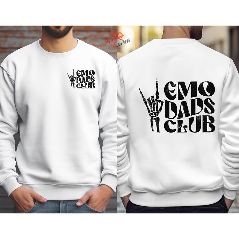 Emo Dads Club Shirt, Cool Dads Club, Emo Dad Tshirt, Father Gifts for Dad, Shirt for Men Hoodie Sweatshirt