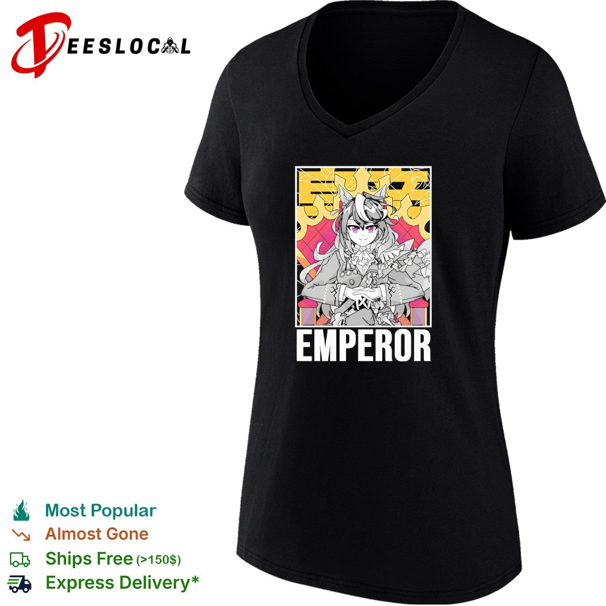 Emperor Symbol Umamusume Pretty Derby Special Week Anime shirt