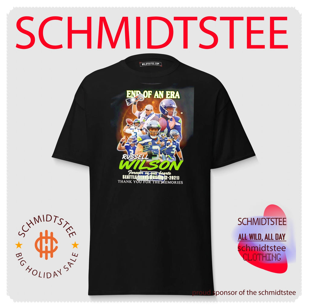 End of an era Russell Wilson forever in our hearts thank you for the memories shirt