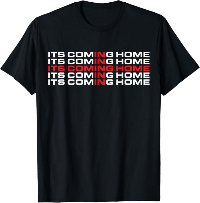 England Shirts, It's Coming Home Flag T-Shirt Cotton Fashion Casual Classic Hoodie Sweatshirt | PrintMintTees.com
