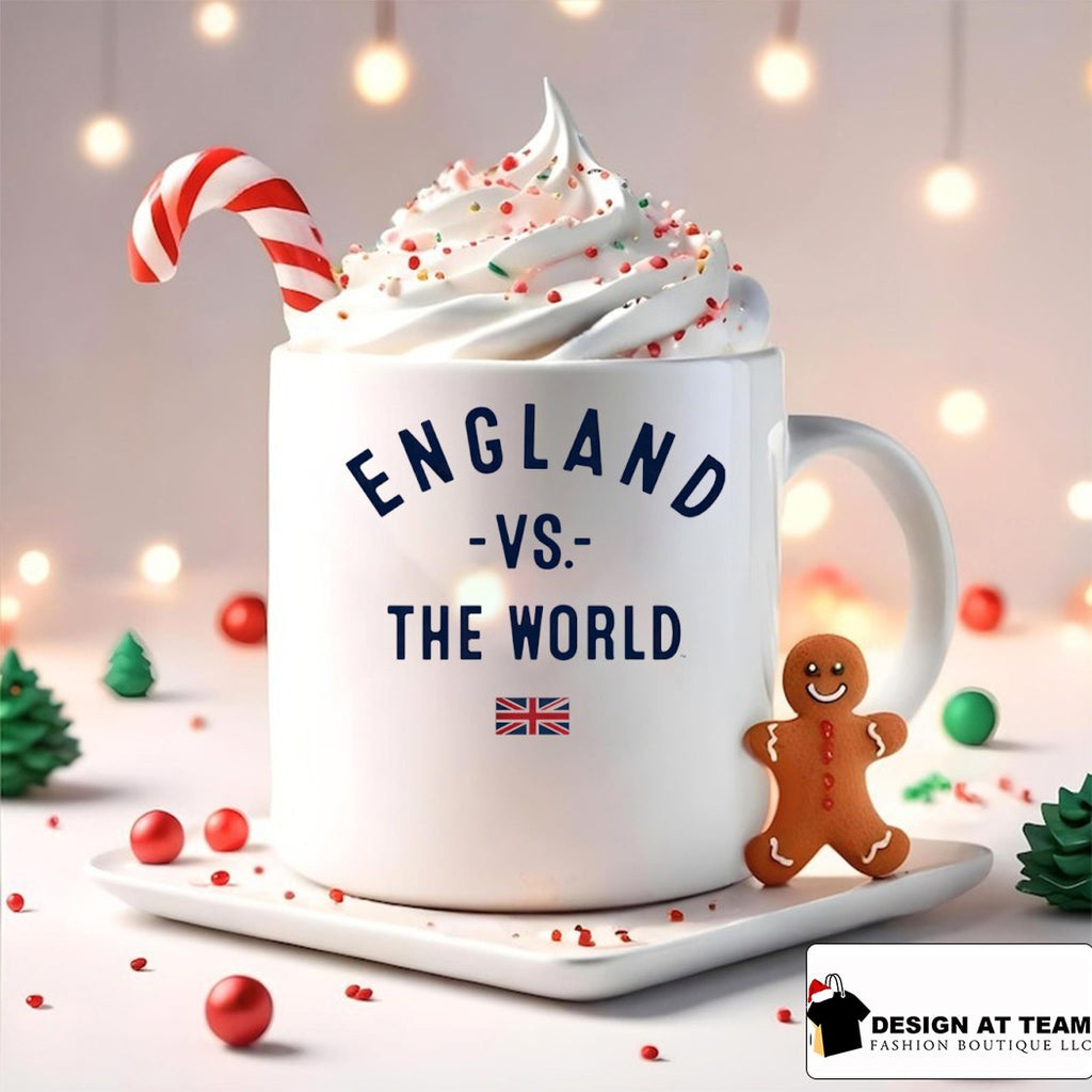 England vs The World England flag shirt