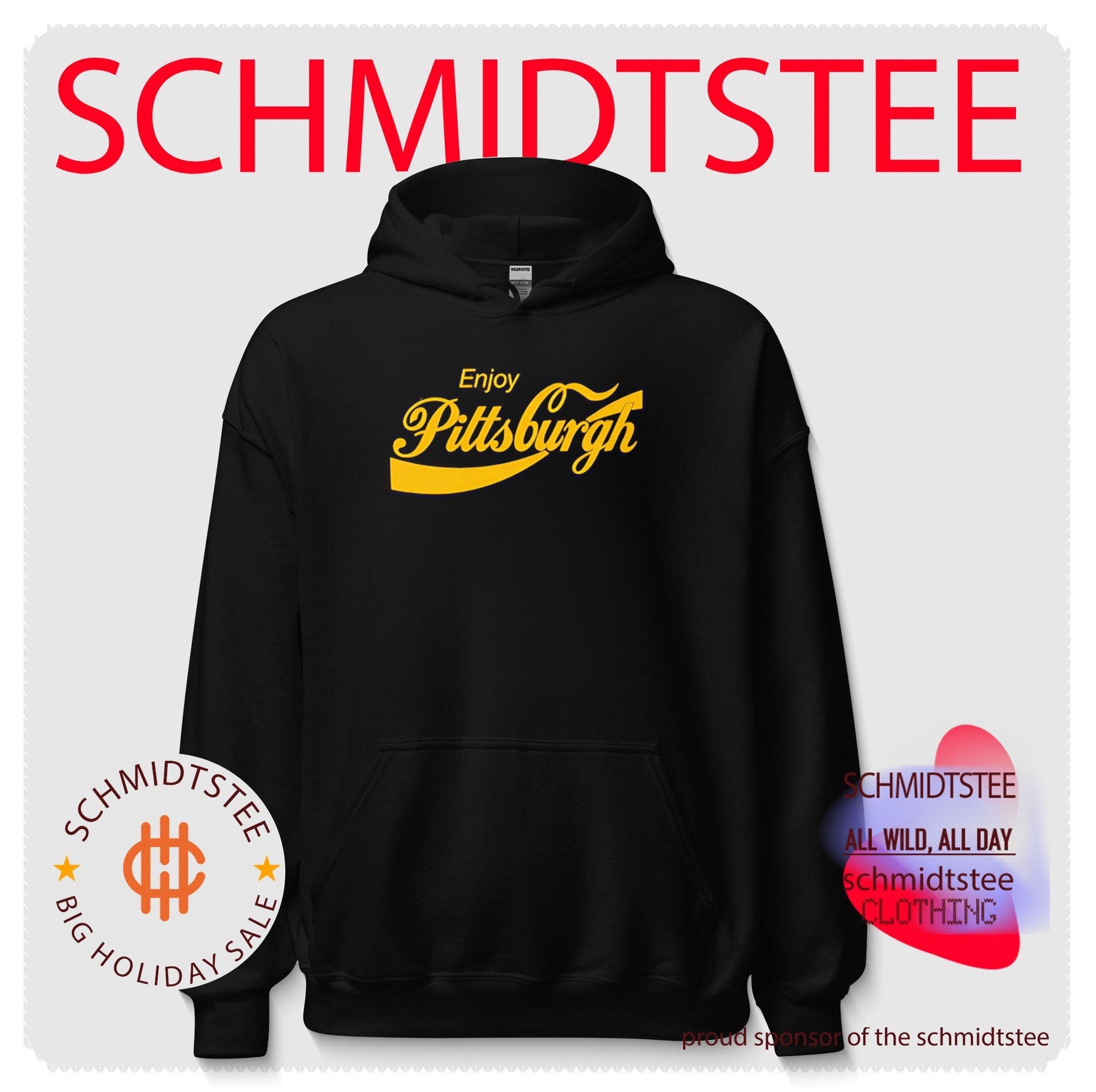 Enjoy Pittsburgh logo shirt