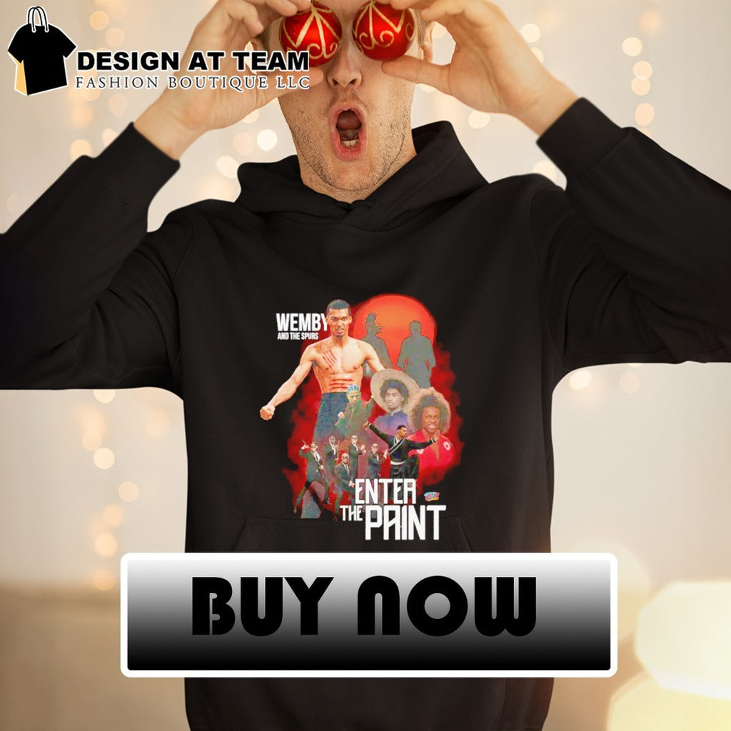 Enter the Paint Kung Fu Parody Victor Wembanyama shirt