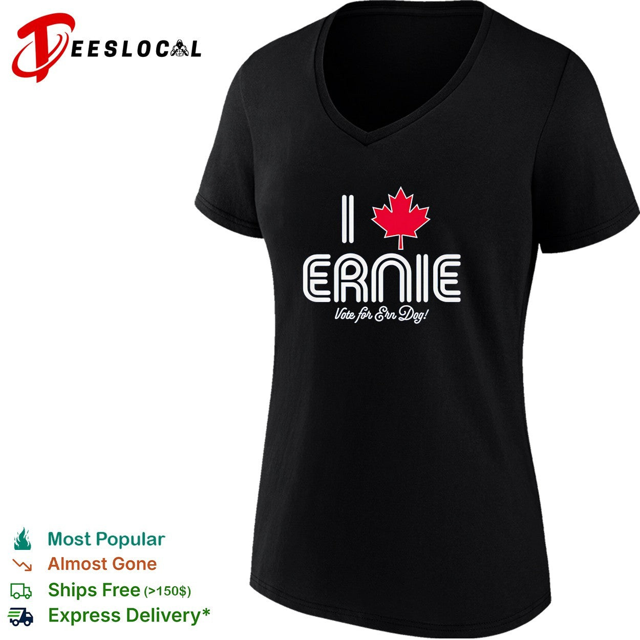 Ernie Clement Toronto Blue Jays Vote for Ern Dog Youth shirt