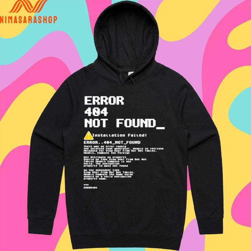 Error 404 Not Found Íntallation Failed Shirts