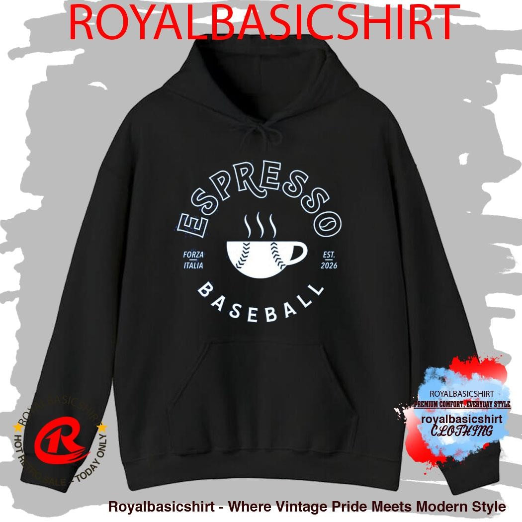 Espresso Baseball Forza Italia Est 2026 Shirt