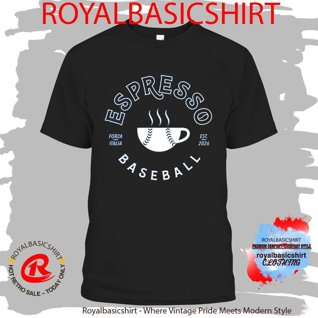 Espresso Baseball Forza Italia Est 2026 Shirt