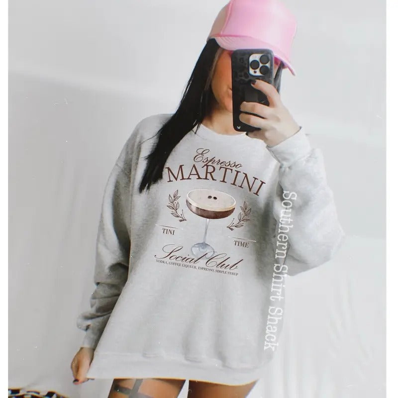Espresso Martini Sweatshirt Shirt Hoodie | PrintMintTees.com
