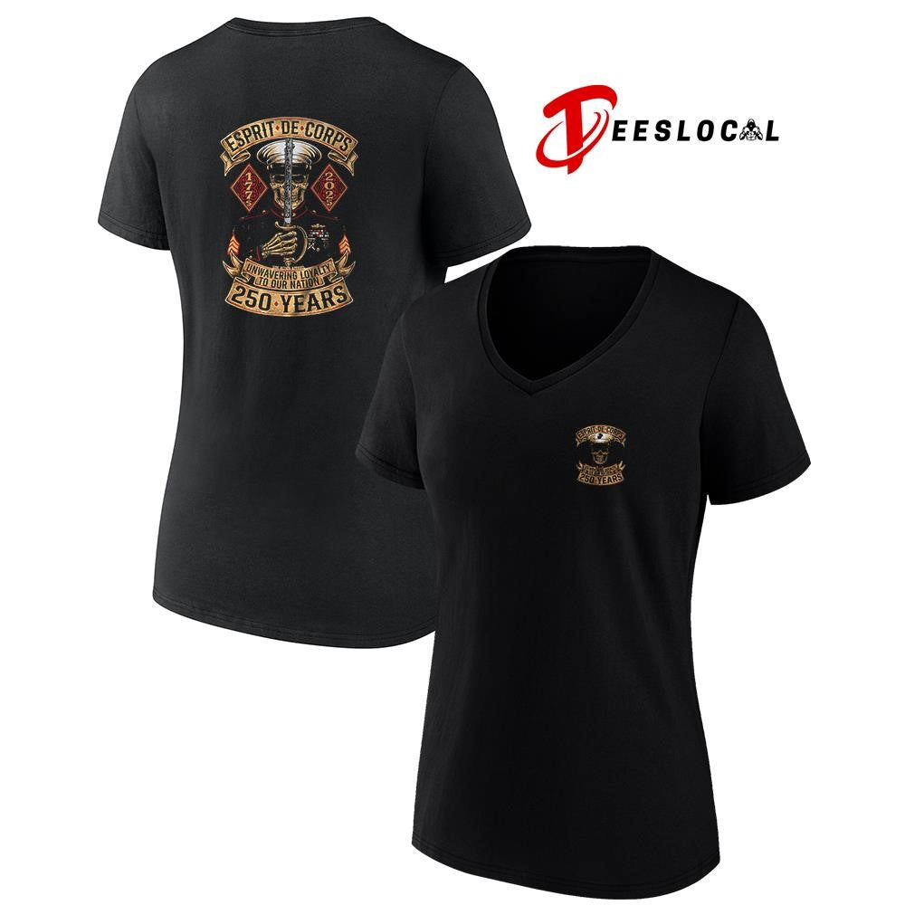 Esprit De Corps unwavering loyalty to our nation 250 years shirt