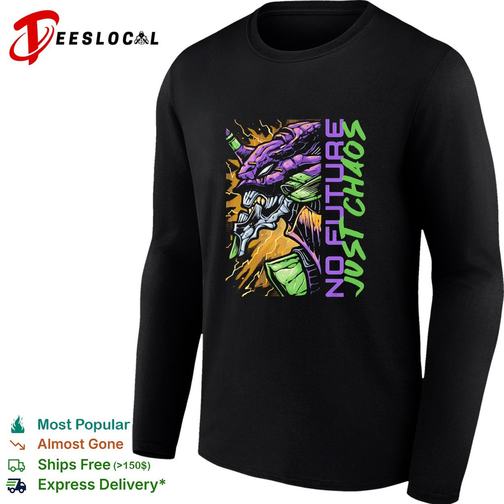 Eva-01 from Neon Genesis Evangelion No Future Just Chaos shirt