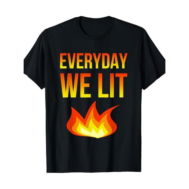 Every day we light a flame of novelty and fun 100% cotton T-shirts Made in USA Hoodie Sweatshirt | PrintMintTees.com