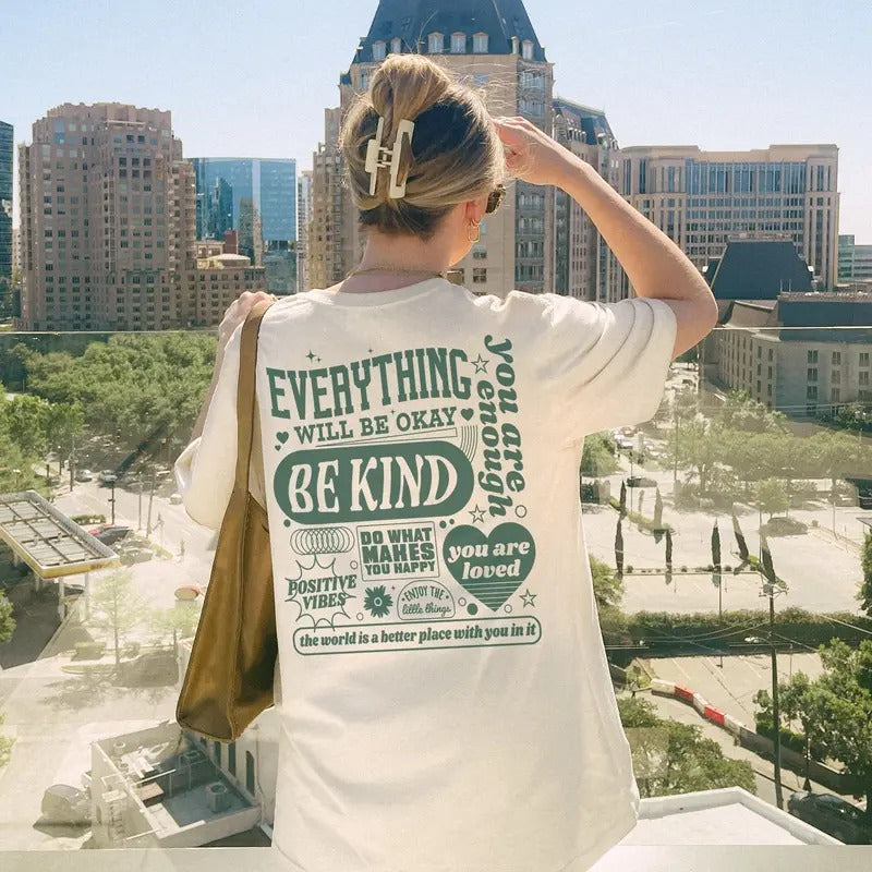 Everything Will Be Okay Shirt Mental Health Shirt Hoodie Sweatshirt | PrintMintTees.com
