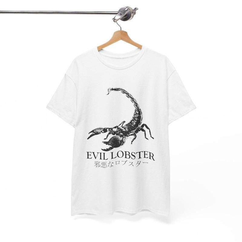 Evil Lobster Japanese Scorpion T-Shirt Hoodie Sweatshirt | PrintMintTees.com