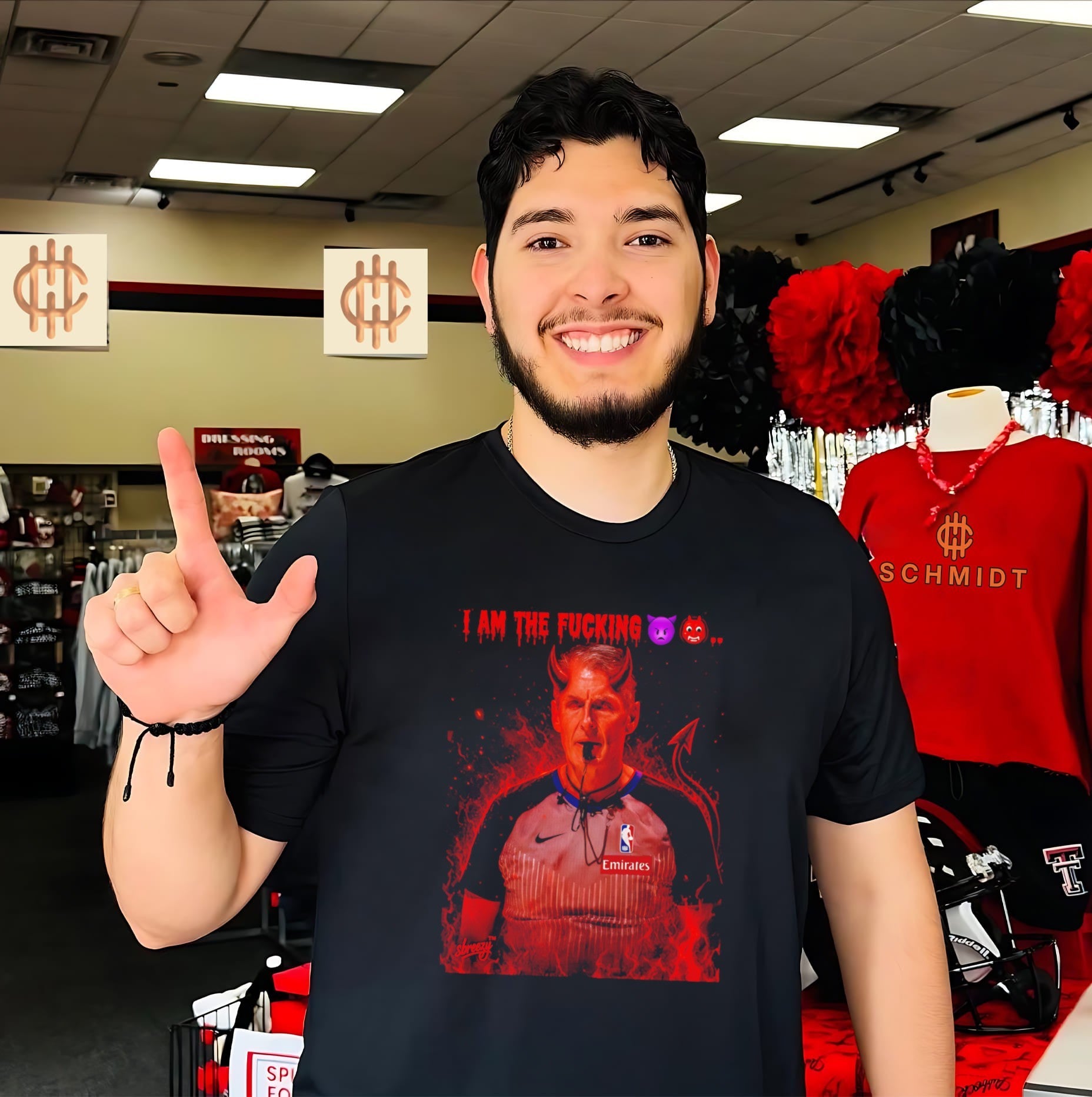Evil devil NBA Foster I am the fucking shirt