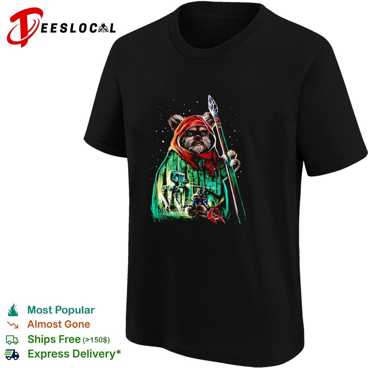 Ewok named Wicket W Warrick from Return of the Jedi shirt