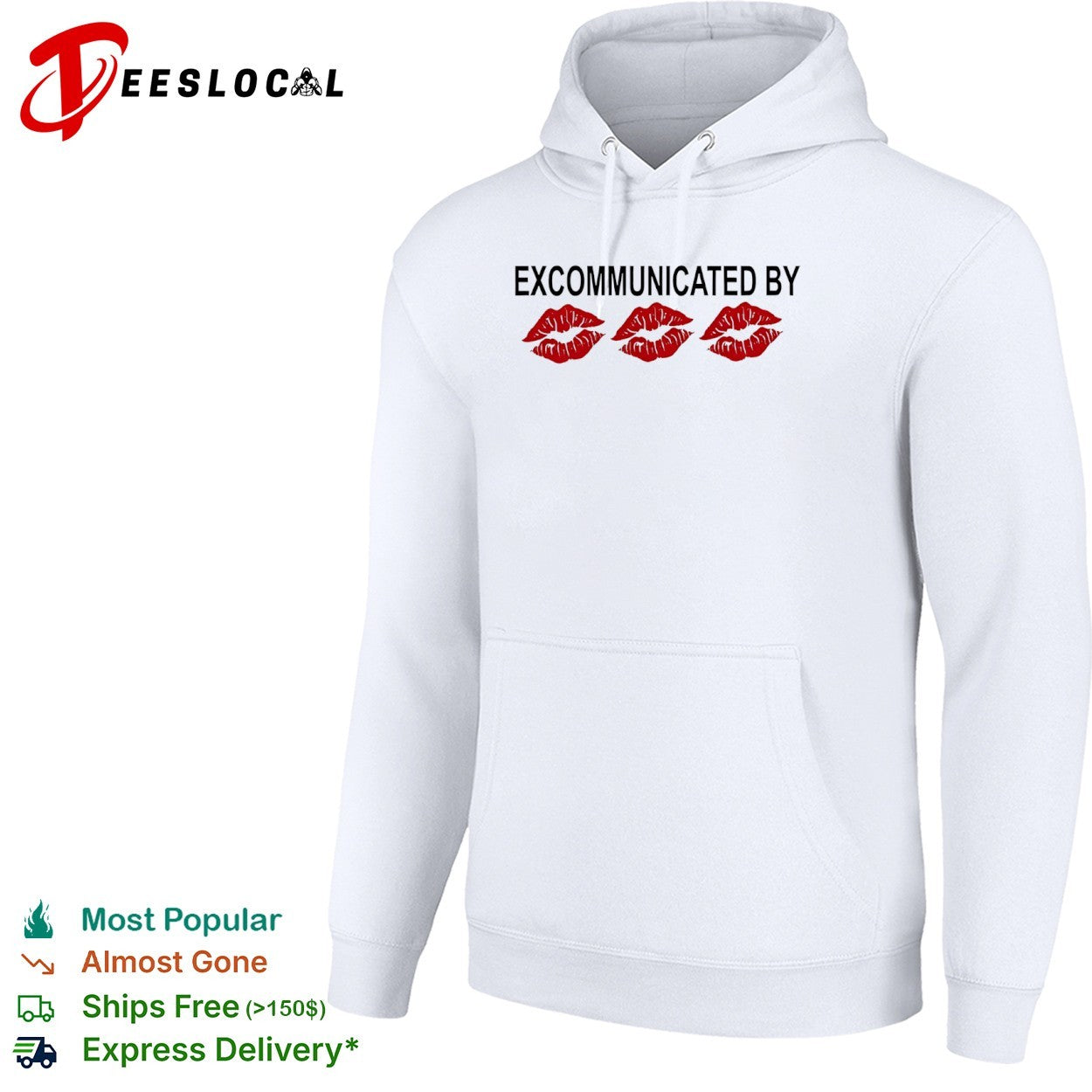 Excommunicated by lips shirt