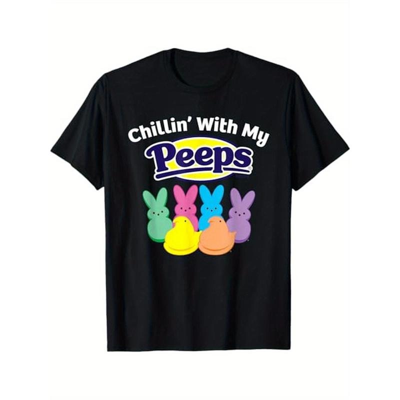 Extra Large Black Easter T-Shirt