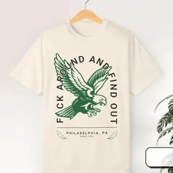 FAFO Shirt Football Bird Gang Tattoo Punk Rock Style T-shirt Hoodie Sweatshirt | PrintMintTees.com