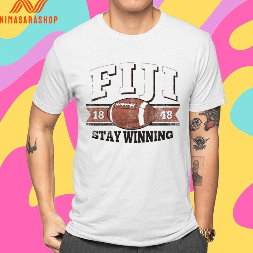 FIJI Stay Winning Football 1848 Shirts