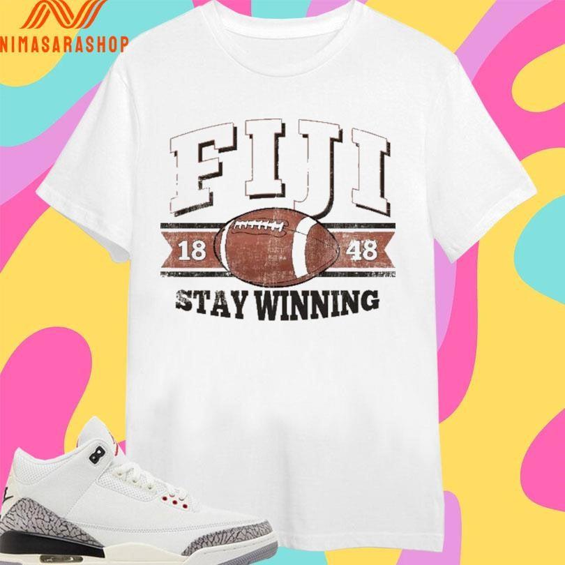 FIJI Stay Winning Football 1848 Shirts