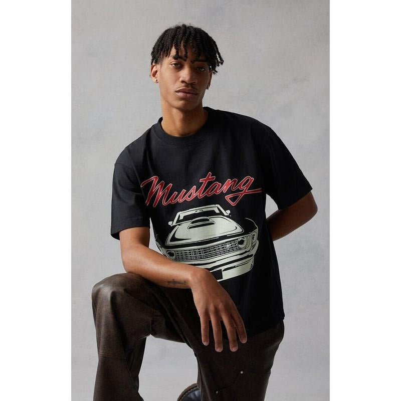 FORD Men's Mustang Front End T-Shirt - Multicolor Hoodie, Sweatshirt | PrintMintTees.com