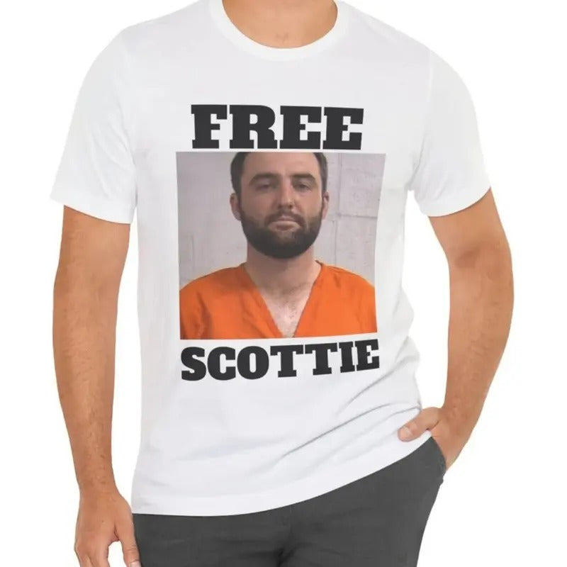 FREE SCOTTIE T Shirt, Funny Meme Shirt, Scottie Scheffler Shirt, Meme Shirt Casual Classic Menswear Top Hoodie Sweatshirt
