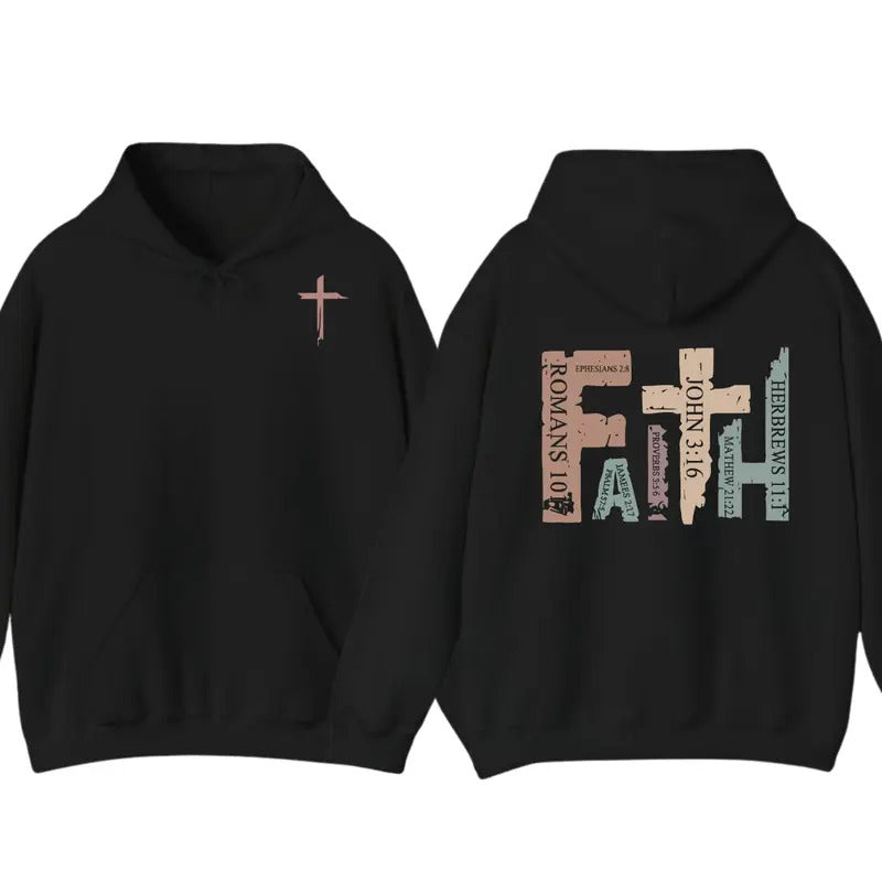 Faith Hoodie and T-Shirt, Christian Gifts, Unisex Hoodie For Men For Women Sweatshirt | PrintMintTees.com