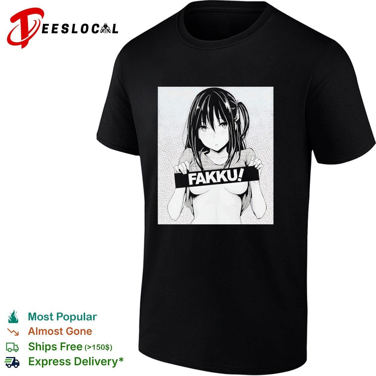 Fakku Anime Manga shirt