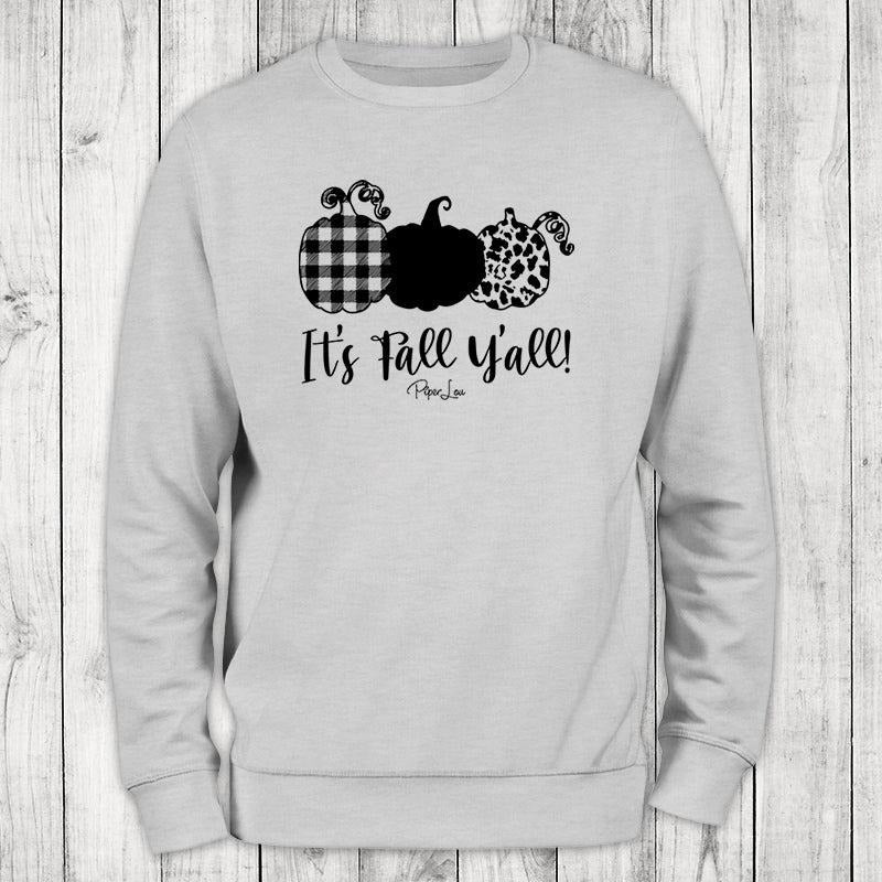 Fall | It's Fall Y'all Pumpkins Sweatshirt Classic Womenswear Shirt Hoodie | PrintMintTees.com