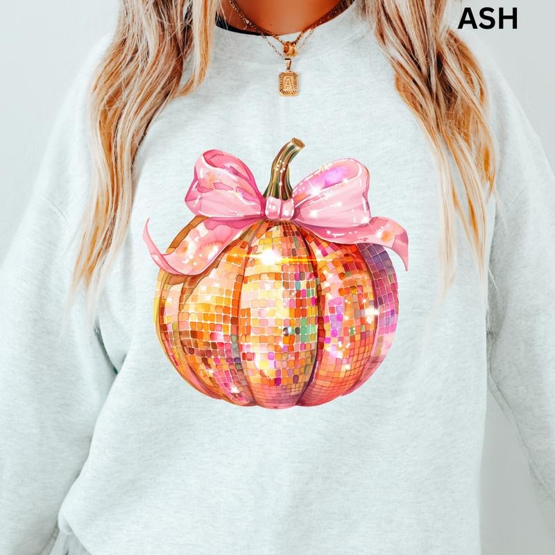 Fall Crewneck, Fall Disco Pumpkin Sweatshirt, Vintage Fall Sweatshirts, fall Crewnecks, fall sweaters, first day of...
