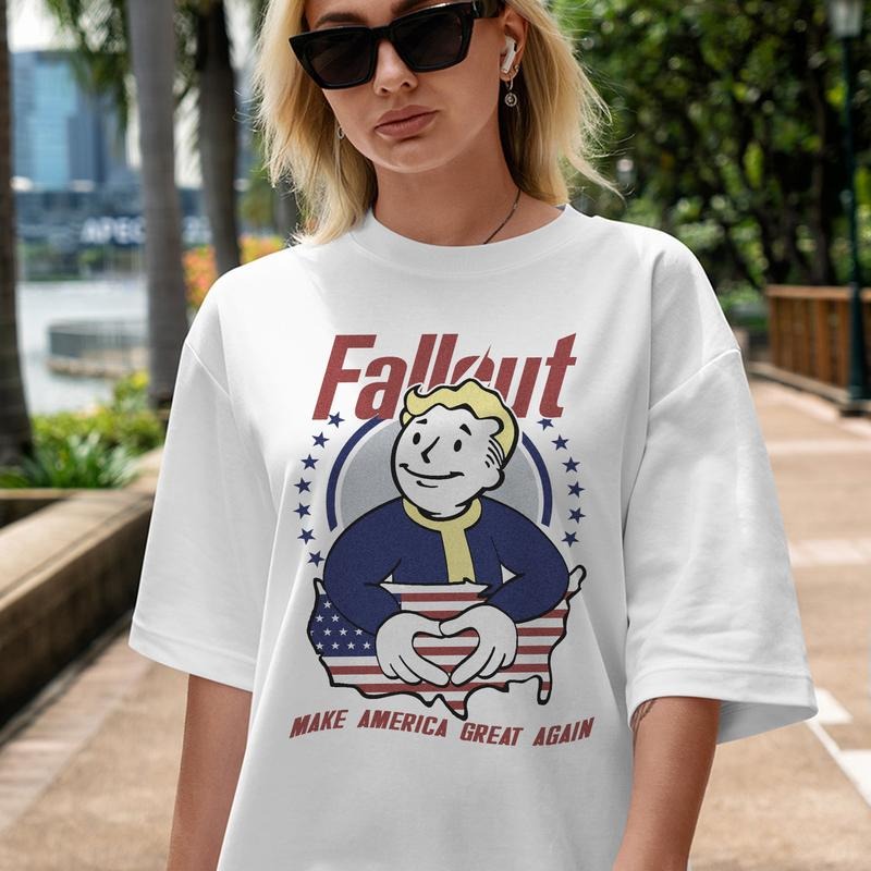 Fallout Merica Vintage Unisex Shirt Sweatshirt Hoodie | PrintMintTees.com