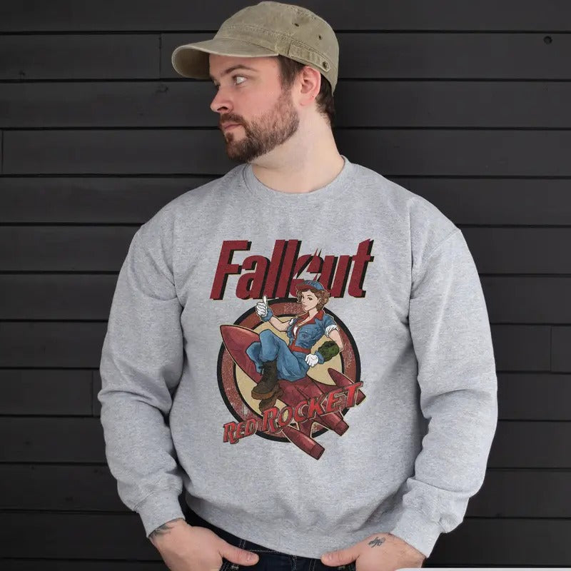 Fallout Vintage Unisex Shirt Sweatshirt Hoodiestyle{n002}2 Hoodie | PrintMintTees.com