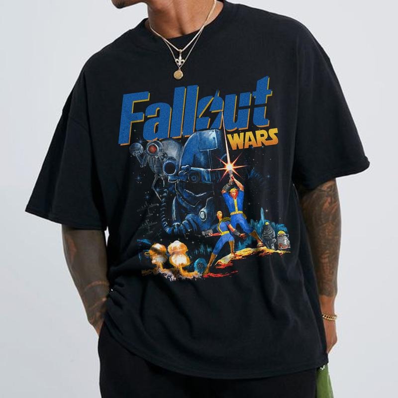 Fallout Wars Vintage Unisex Shirt Sweatshirt Hoodie | PrintMintTees.com
