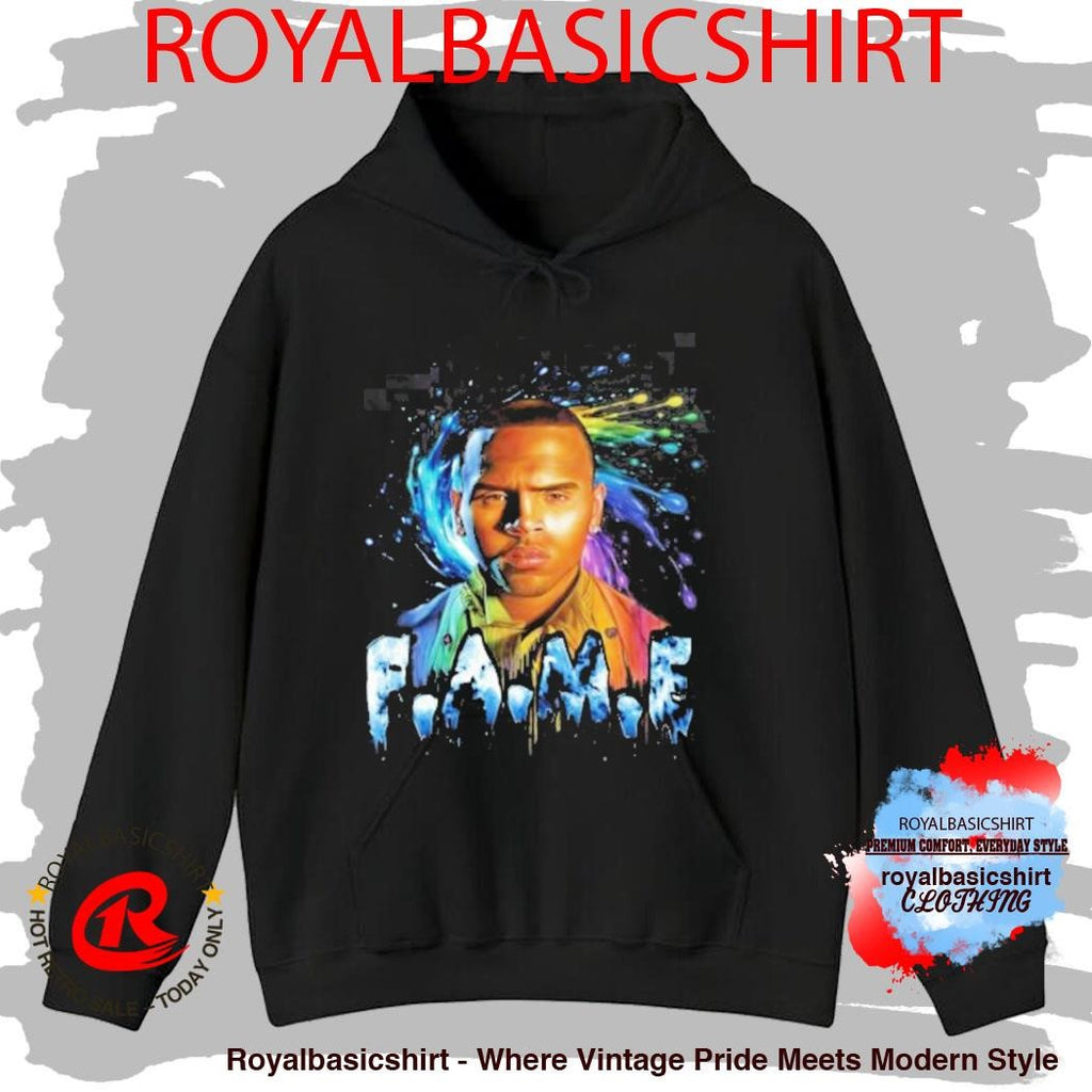 Fame 15Th Anniversary Spiral Sun Fade Raw Edge Shirt