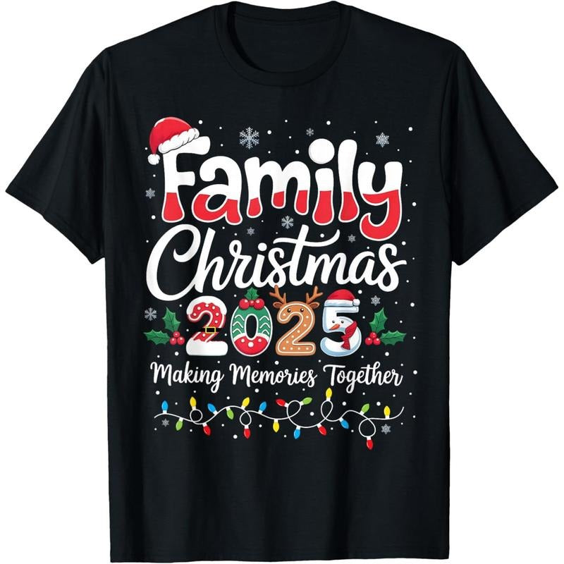 Family Christmas 2025 Matching Outfit Xmas Squad Santa T-Shirt style 04 Hoodie Sweatshirt | PrintMintTees.com