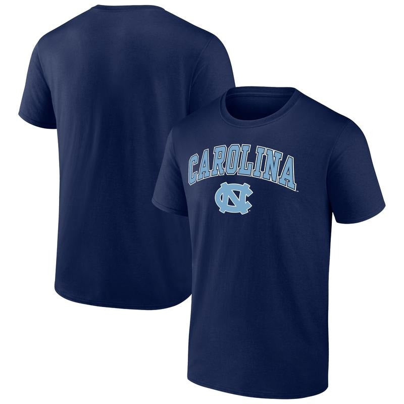 Fanatics North Carolina Tar Heels Navy Campus T-Shirt Hoodie, Sweatshirt | PrintMintTees.com