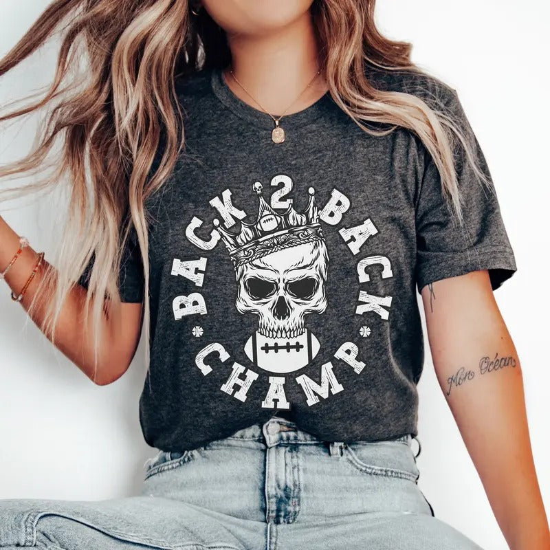Fantasy Football Back To Back Champ T-shirt Fantasy Football Champion Fantasy Champ Fantasy Football Gift Ideas Fantasy...