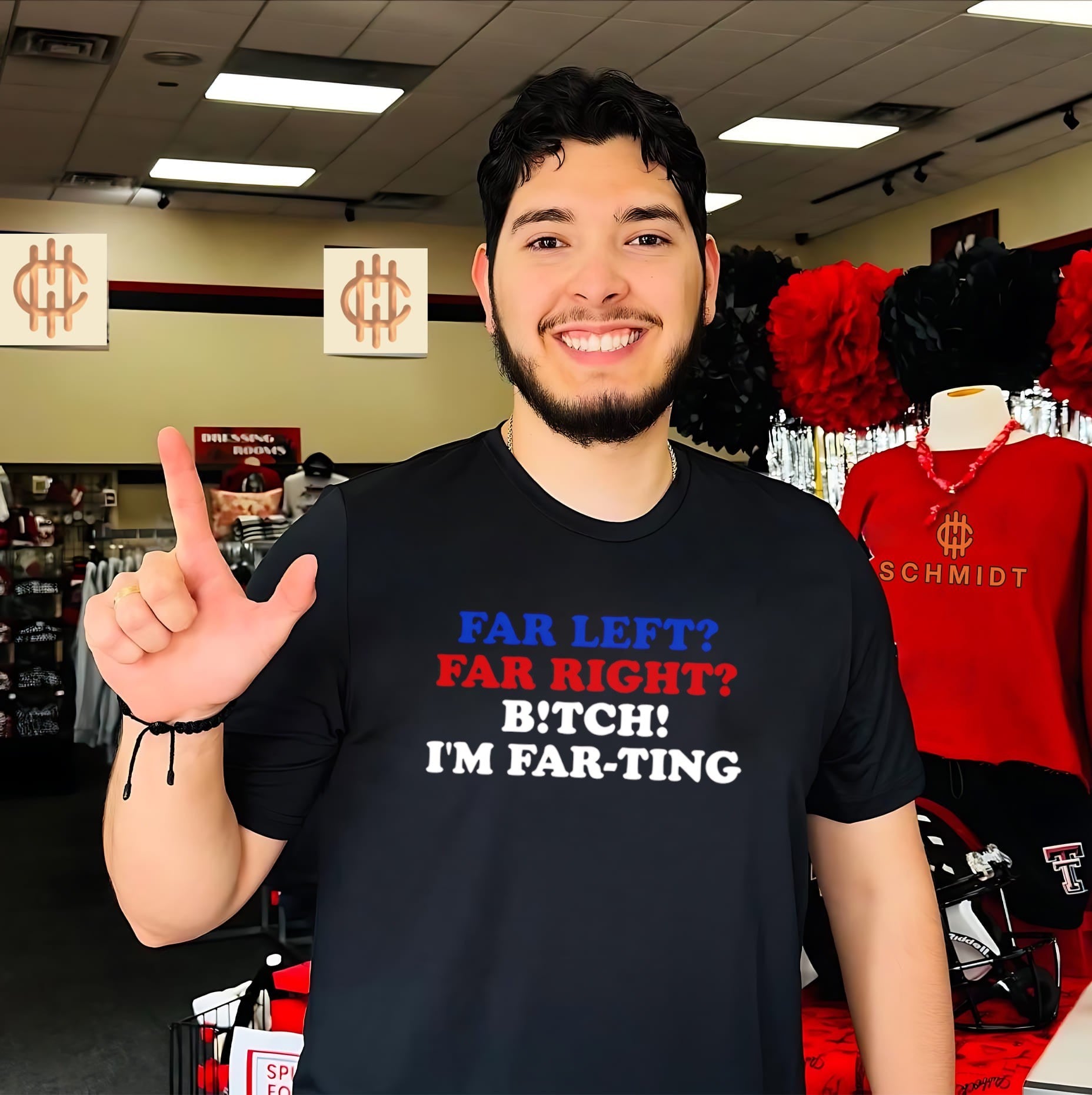 Far Left Far Right Bitch I’m FarTing shirt