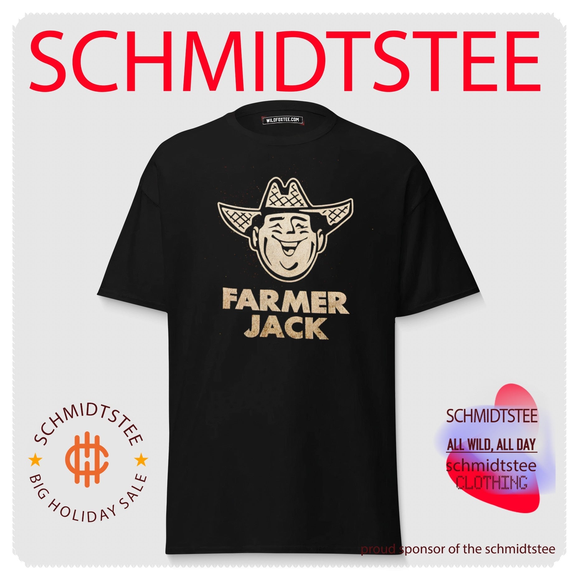 Farmer Jack grocery store vintage shirt