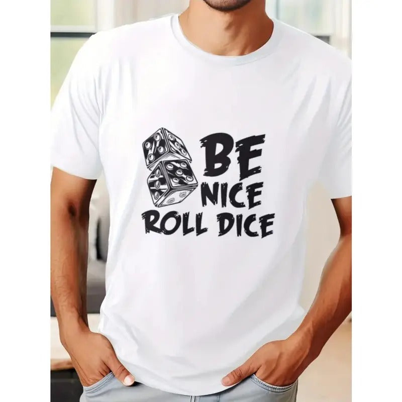 Fashion print new men's T-shirt, fashion short-sleeved cotton T-shirt, breathable and moisture-absorbing, casual summer...