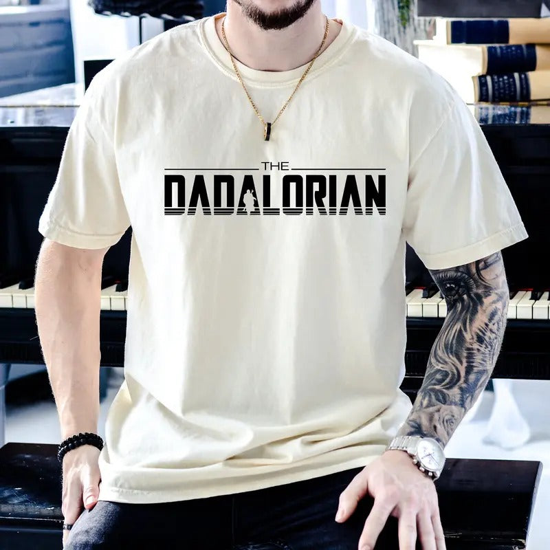 Father's Day Shirt, Galaxy Dad Shirt, Husband Gift, Funny Dad Shirt, Dadalorian Shirt, The Dadalorian This Is The Way...