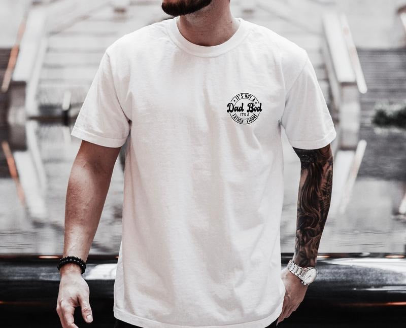 Father's Day Shirt, It's not a Dad Bod It's a Father Figure, Cool Dad Tee, Funny Dad Shirt, Cool Dad Gift, Dad Gift,...